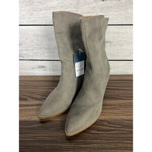 NWT Ladies Universal Thread Gray Elaine Mid Shaft Boots - Size 11